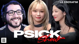 Reaction to LE SSERAFIM CHAEWON & KAZUHA @ PSICK SHOW [한글자막]