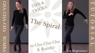 The Spiral ||| Rumba & Cha Cha Cha || Technique Tutorial