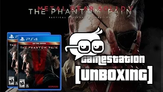 UNBOXING METAL GEAR SOLID V THE PHANTOM PAIN PS4 - Edição de Lançamento PT/BR