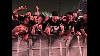 EMINEM KONCERT - KAMIKAZE TOUR 2019 - ABU DHABI 25.10.2019 - DU ARENA - NA ŻYWO - PIERWSZY RZĄD