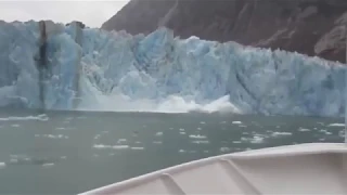 Massive Glaciers Calving Compilation 2018