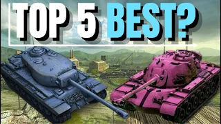 WOTB | TOP 5 BEST TER 9/10 FREE TANKS!