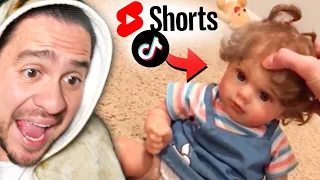 "Creepy Doll Moves!" - The SCARIEST Tiktoks/Shorts in the World?