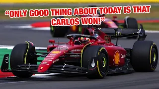 Charles Leclerc's frustrated Team Radio after Silverstone 2022