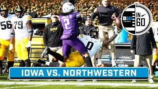 Iowa vs. Northwestern | Nov. 4, 2023 | B1G Football in 60