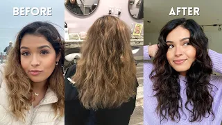 WAVY HAIR ROUTINE (2A/2B Curls) ft. Aussie