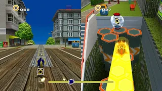 Sonic Adventure 2 Multiplayer Race-City Escape