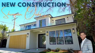 Sherman Oaks New Construction | 5 Bed 5 Bath | Los Angeles Property Tour