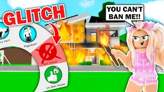 BROOKHAVEN But You CAN'T GET BANNED! *HUGE GLITCH* (Roblox)