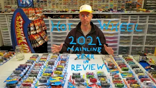 Hot Wheels 2021 Mainline Collection - Year in Review