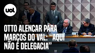 CPI do 8/1: Marcos do Val toma bronca por interromper o senador Girão: 'Comporte-se como um senador'