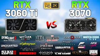 RTX 3060 Ti vs. RTX 3070 in 2023 (Test in 20 Games) 1440p "How Big is The Difference?"