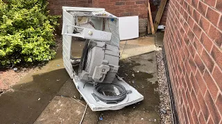 Zanussi washing machine destruction