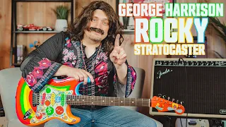 2022 Fender George Harrison Rocky Stratocaster Guitar Review | A Brilliant Mexican Strat ReIssue