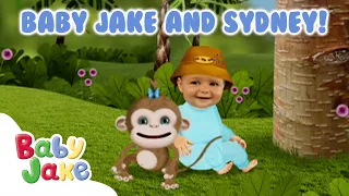 @BabyJakeofficial - 🐵 Adventures with Sydney! 🌴 | Full Episodes Compilation | Yacki Yacki Yoggi