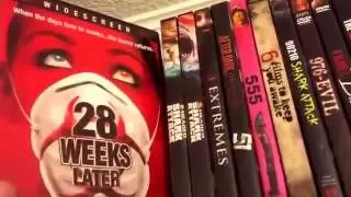 Horror DVD Shelf collection 1