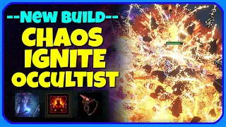 [PoE] Chaos Ignite Occultist Penta Herald Stacker | Build overview | Path of Exile