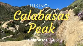 Hike #289N: Calabasas Peak, Calabasas, CA (Narrative Version)