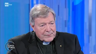 Intervista al cardinale George Pell sulle finanze vaticane - Porta a porta 04/11/2021