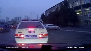 Украинский водитель поставил на место сотрудника ДПС РФ
