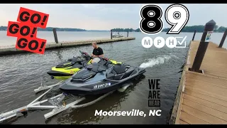 Our NC Shop TURNED IT THE F UP! 89MPH Jet Ski [ We got our 2nd location caught up ]