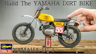 Build The YAMAHA Dirt Bike DT1 (DT250) HASEGAWA