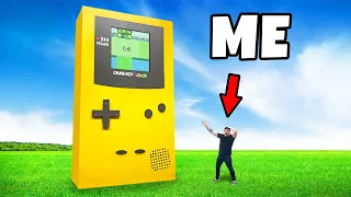 I Built the World's Largest Gameboy