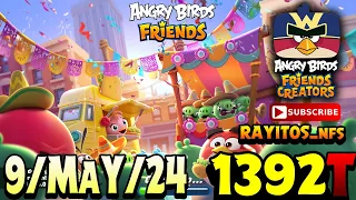 Angry Birds Friends All Levels Tournament 1392 Highscore POWER-UP walkthrough