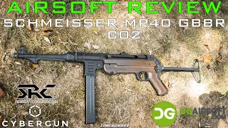 Airsoft Review #264 Cybergun Schmeisser MP40 GBBR Co2 Cybergun/SRC (DG Airsoft) [FR]