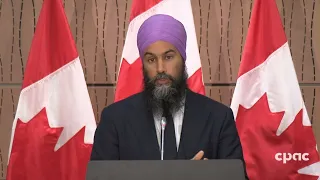 NDP Leader Jagmeet Singh speaks with reporters – June 10, 2020