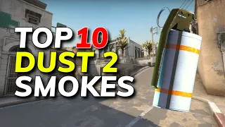 Top 10 Most Essential Dust 2 Smokes CSGO 2023