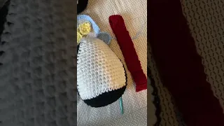 Crocheting a penguin! 🐧 (might name her Chuu🥹) @coralinesgrumpydad on tiktok #crochet #amigurumi