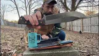 Condor Plan A Bowie Knife Review