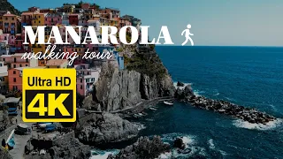 Manarola 4K, Cinque Terre, Italy 🇮🇹 - Walking Tour // Passeggiata Virtuale 🇮🇹