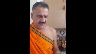 Chamakam chanting 5 th anuvaham-slow speed for beginners-vedaclass ganesh