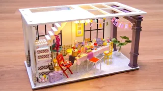 Miniature Dollhouse Kit | Party Time - Robotime