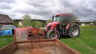 #4470: 2014 Zetor Forterra 120 HSX 16v With front loader and tools