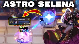 ASTRO SELENA NO COUNTER | THARZ SKILL 2 | MAGIC CHESS MOBILE LEGENDS