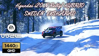 FULL SEND IN THE SNOW Hyundai i20 N Rally1 HYBRID Sweden Ekshärad - EA SPORTS WRC