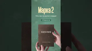 Марка 2, стихи 8-12 | Моя Библия #Shorts