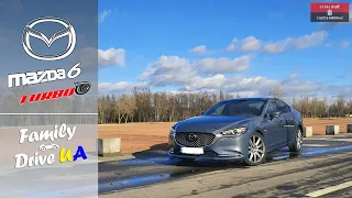 MAZDA 6 Turbo - все в одному флаконі: комфорт, керованість, швидкість.