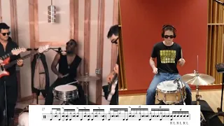 Nate Smith - Introducing the Fearless Flyers  drum solo transcription (by Alfio Laini)