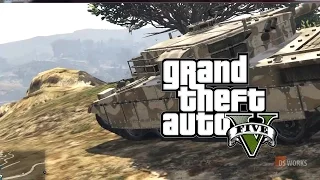 GTA 5 GAME PLAY Tank Drive /Video MIX with The weeknd false alarm