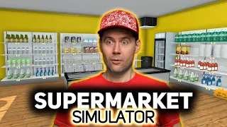 Устроился на нормальную работу 🛒 Supermarket Simulator [PC 2024] #1