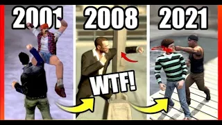 Evolution of PUNCH LOGIC in GTA Games (2001-2021)