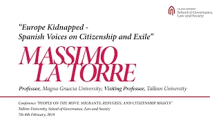 Massimo La Torre - Europe Kidnapped – Spanish Voices on Citizenship and Exile