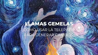 LLamas Gemelas 🔥 COMO USAR LA CONEXIÓN TELEPATICA PARA COMUNICAR CON TU GEMELO🔮 TWINFLAMES