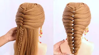 trendy stylish ponytail | long ponytail hairstyle for advance look