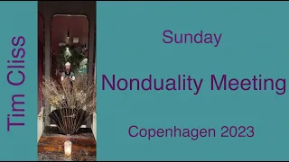 Talking to nobody -Sunday- Nonduality Meeting with Tim Cliss in Copenhagen 2023
