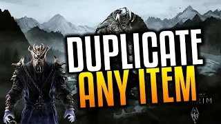 SKYRIM | HOW TO DUPLICATE ANY ITEM (XBOX/PS4/PC)